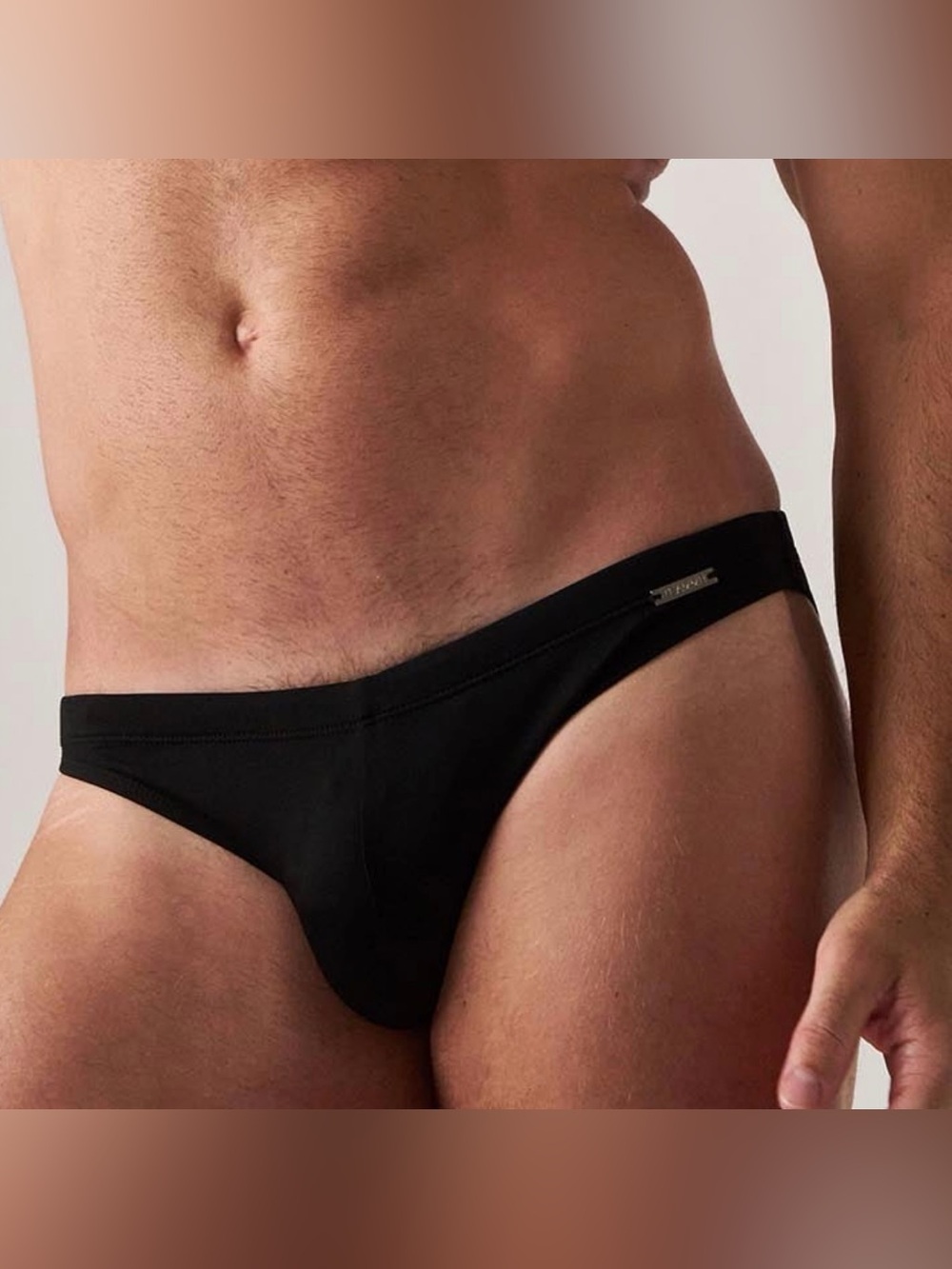 Teamm8 Statement Bikini Swim Brief Speedo men's swim bikini black size M Medium